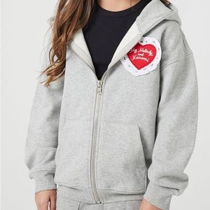 Forever 21 Hello Kitty Girls My Melody & Kuromi Hoodie sz 13/14 XS S